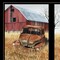 Homeroots Granddads Old Truck 8 Black Framed Print Wall Art 406225 - alternate 1