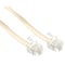 Newhouse Hardware 7 ft. Uncoiled/1.33 ft. Coiled Telephone Handset Cord with RJ9 (4P4C) Connectors, Ivory, 5PK HSC7-IV-05 - alternate 3