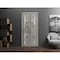 Sartodoors Sliding Closet Bi-fold Doors Grey Solid Core Modern Interior QUADRO4088BF-NEB-84 x 96 (2* 42x96) - alternate 4