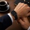 Elegani Alligator-Embossed Leather Band Compatible with Apple Watch 44mm, Black/White, Black Buckle LAD-BLKWHT-BLK-44 - alternate 3