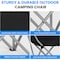 Simple Deluxe InfiniPower Beach Chair with Umbrella - Portable Camping Chair with Canopy, 35in Sun Shade, Heavy D FNCHARCAMPCP04B - alternate 2