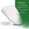 Anzzi Electric Bidet Seat with Heated Seat, Warm Water, Rear and Lady Wash, and Remote TL-AZEB106VWH - alternate 4