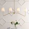 Jonathan Y Signe 47.5" 4-Light Classic Minimalist Iron Linear LED Pendant, Gold Painting JYL7913A - alternate 2
