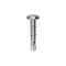 Auveco #8-18 x 3/4in Phillips Pan Head Number 2 Teks Screw Zinc, 100PK 9606 - alternate 1