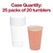 Smarty Had A Party 14 oz. Crystal Clear Plastic Disposable Party Cups (500 Tumblers), 500PK 524-CASE - alternate 2