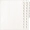 Avery reg Collated Legal Dividers Allstate Style, Letter Size, EXHIBIT Tab AZ, White AVE82105 - alternate 1