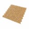 Apollo Tile Majeste 12.2in x 12.2in Glossy Shimmer Gold Glass Square Wall and Floor Tile 10.34 sqft/case, 10PK APLATR8802A - alternate 2