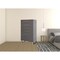 Homeroots 30" Grey Manufactured Wood + Solid Wood Stainless Steel Six Drawer Chest 491549 - alternate 3