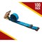 Mytee Products E Track Ratchet Straps 2in x 20ft - Blue, 100PK ETKRS220x100 - alternate 4