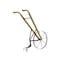 Maxim High Wheel Plow, 24 In., Wood Handles HWP-24WH.MAX - alternate 2