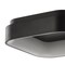 Jonathan Y Rafael 17.7" Integrated LED Metal Flush Mount Ceiling Light, Black JYL7207B - alternate 4