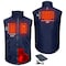 Actionheat 5V Battery Heated Softshell Vest, Men's, Navy, M 810058852076 - alternate 2