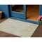 Homeroots 3' X 5' Gold Damask Washable Indoor Outdoor Area Rug 607698 - alternate 1
