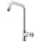 Vigo Cass Industrial Single Handle Kitchen Bar Faucet in Chrome VG02040CH - alternate 1