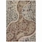 Homeroots 5' X 8' Brown Beige And Tan Floral Medallion Washable Indoor Outdoor Area Rug 603174 - alternate 4