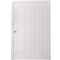 Sartodoors Sliding Closet Bi-fold Doors 56 x 84 inches, BASIC 9111 White, Sturdy Tracks Moldings Trims Hardwa BASIC9111BF-SKIN-5684 - alternate 1