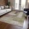 Homeroots 3' X 5' Green Purple And Pink Geometric Washable Indoor Outdoor Area Rug 612412 - alternate 2