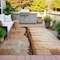Homeroots 10' X 14' Rust And Charcoal Abstract Washable Indoor Outdoor Area Rug 630476 - alternate 2