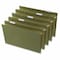 Universal Hanging File Folders, Green, 8.5in H, 25PK UNV14151 - alternate 2