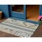Homeroots 3' X 5' Silver Beige And Gold Aztec Washable Indoor Outdoor Area Rug 598514 - alternate 1