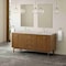 James Martin Vanities Laurent 72" Double Vanity, Honey Oak w/ 3 CM Siberian Silestone Top 545-V72-HNO-3SFR - alternate 3
