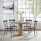 Crosley Joanna 5-Piece Round Dining Table Set W/Camille Chairs KF20007RB-MB - alternate 2