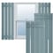 Ekena Millwork True Fit PVC Four Board Spaced Board-n-Batten Shutters, Peaceful Blue , 23W x 32H, PR TFP101SBF23X032SB - alternate 1