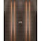 Sartodoors Sliding Closet Double Bi-fold Doors Planum 1010 Solid Core Modern Interior PLANUM1010DBF-CA-96 x 96 (4* 24x96) - alternate 1