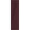 Ekena Millwork True Fit PVC, Three Board Joined Board-n-Batten Shutters w/Z-Bar, Wine Red , 16 1/8W x 44H, PR TFP102BBF16X044WR - alternate 3