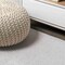Jonathan Y Haze Solid Low-Pile Ivory 4 ft. x 6 ft. Area Rug SEU100D-4 - alternate 2