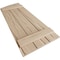Ekena Millwork Riverwood 3 Board Joined Board-n-Batten w/Elliptical Top Faux Wood Shutters, 16 1/2W x 24H, PR SHUBJL16X24RWPR - alternate 5