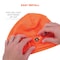 Ergodyne Hat, Orange, 8" L, Knit 16791 - alternate 2