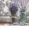 Homeroots Set Of Three Love Life And Lavender White Framed Print Wall Art, 3PK 408015 - alternate 3