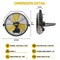 Edendirect Outdoor Fan, Wall Mount, 20 in Blade Dia, 120V, 3,800/4,200/5,100 cfm IR-FANOW20 - alternate 5
