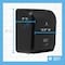 Georgia-Pacific Paper Towel Dispenser, Hardwound, 7 7/8 in Paper Towel Wd, 1 1/2 in, Plastic, Black 59590 - alternate 2