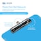 Davis Group Plastic Clipboard, Flat Clip, Transparent Blue, 6PK 4833-52-06 - alternate 3