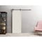 Vdomdoors Modern Barn Door 30" x 80" inches / Mela 7001 Painted Creamy / 6.6FT Rail Track Heavy Hardware Set MELA7001BD-B-CRF-30 - alternate 1
