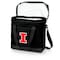 Picnic Time Family Of Brands NCAA Illinois Fighting Illini Montero Tote Cooler Bag - Soft Cooler Bag - Picnic Tote, Black 604-00-179-214-0 - alternate 3