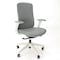 We'Re It LiDO Series High Back Upholstered Office Chair, Eco Leather, Grey OFD6800P-GRY - alternate 1