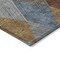 Homeroots 9' X 12' Gray Gold And Blue Argyle Washable Indoor Outdoor Area Rug 613697 - alternate 3