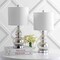 Jonathan Y Anya 20.5" Mini Glass Table Lamp, Silver, 2PK JYL1028C-SET2 - alternate 2