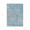 Homeroots 3' X 5' Blue Abstract Washable Indoor Outdoor Area Rug 607860 - alternate 2
