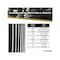 Kable Kontrol Flame Retardant PET Expandable Braided Cable Sleeving - 3/4in ID - 50ft - Black With White Tracer FRFW075-BKW-50SP - alternate 4