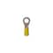 Gb Ring Terminal, 600 V, 12 to 10 AWG Wire, 7/16 to 1/2 in Stud, Vinyl Insulation, Yellow, 7PK 21-109 - alternate 1