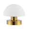 Jonathan Y Zoe 5.75" Modern Minimalist Iron Rechargeable Integrated Portable LED Table Lamp, Brass Gold/White JYL7113C - alternate 5