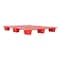 Vestil High Density Polyethylene (HDPE) Nestable Skid, 39.125 in L, 46.875 in W, 5.5 H SKID-20 - alternate 4
