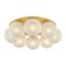 Corbett Lighting Vernazza 8 Light Flush Mount in Vintage Polished Brass Finish 536-24-VPB - alternate 1