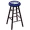 Holland Bar Stool Co Maple Counter Stool, Dark Cherry Finish, Nevada Seat RC24MSDC - alternate 1