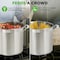 Nutrichef Stainless Steel Cookware Stock Pot NCSPT24Q - alternate 2