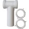 Do It Best 1-1/2'' White Polypropylene Center Outlet Tee DIB66-7W - alternate 2